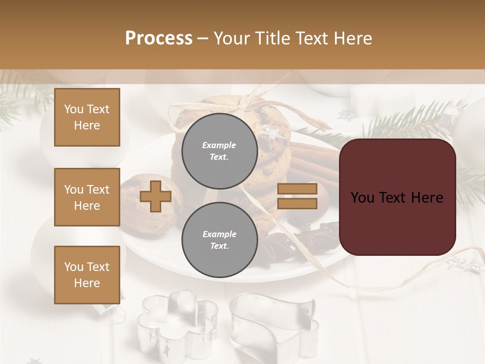 Cinnamon Chocolate Cut PowerPoint Template