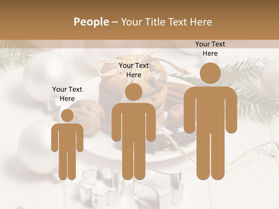 Cinnamon Chocolate Cut PowerPoint Template