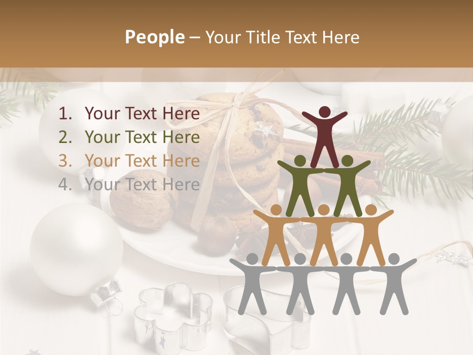 Cinnamon Chocolate Cut PowerPoint Template