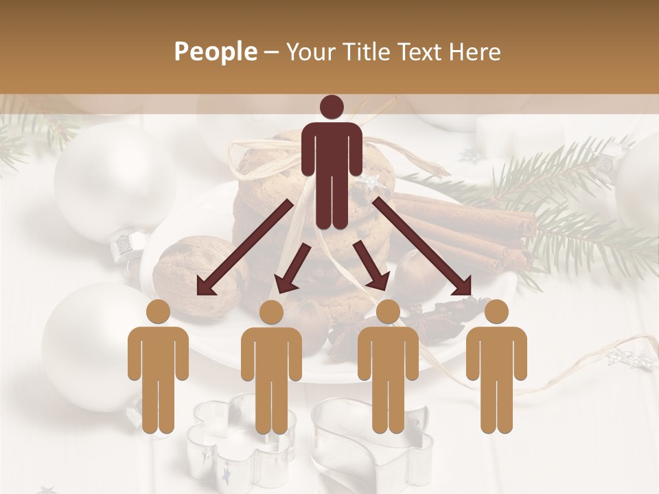 Cinnamon Chocolate Cut PowerPoint Template