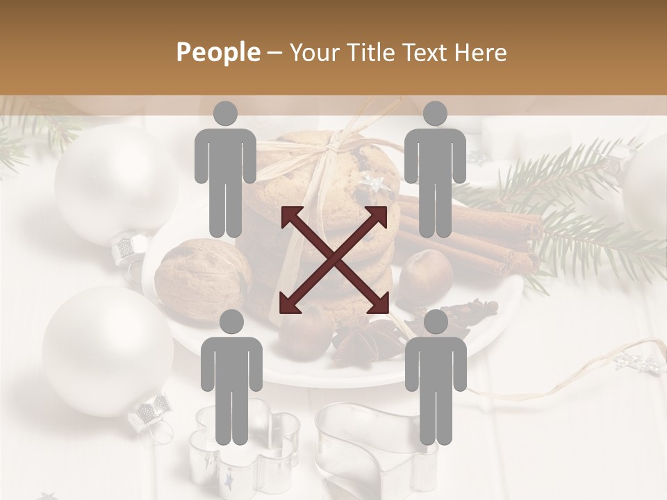 Cinnamon Chocolate Cut PowerPoint Template
