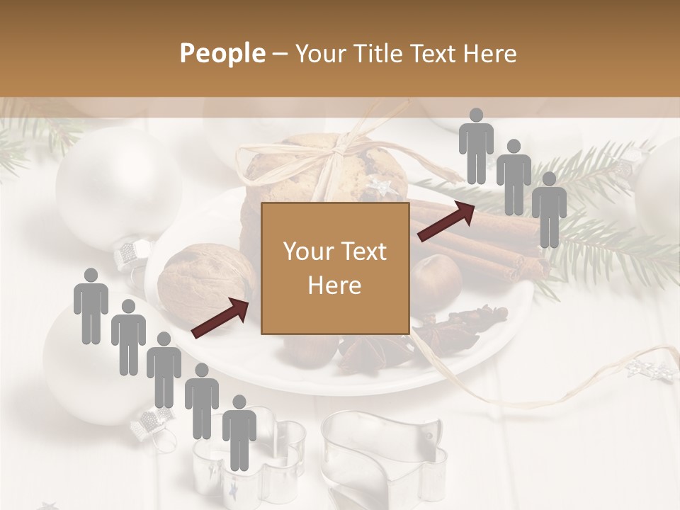 Cinnamon Chocolate Cut PowerPoint Template