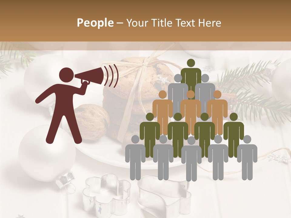 Cinnamon Chocolate Cut PowerPoint Template