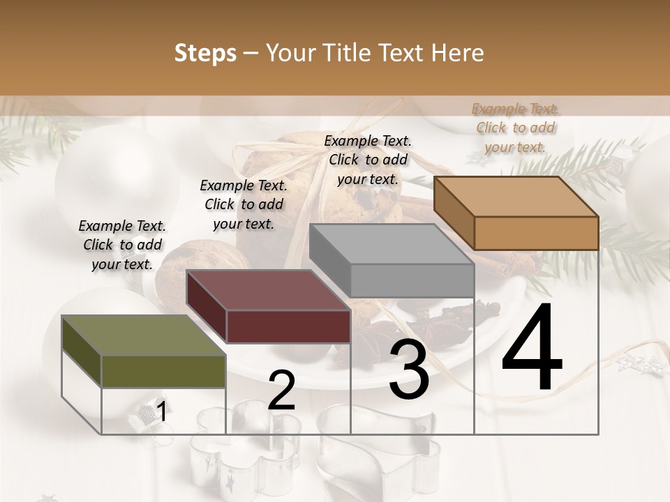 Cinnamon Chocolate Cut PowerPoint Template