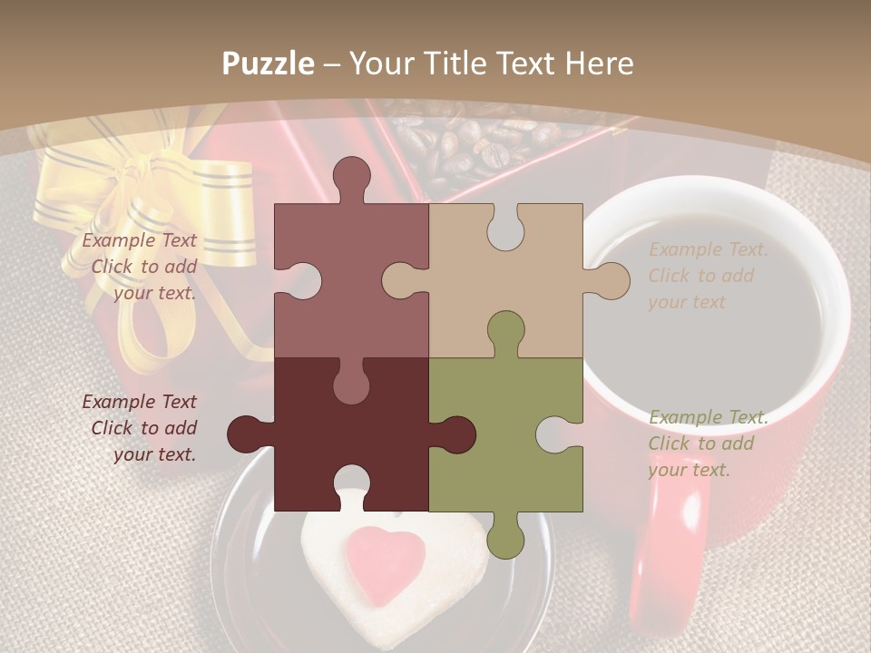 Mug Cafe Source PowerPoint Template