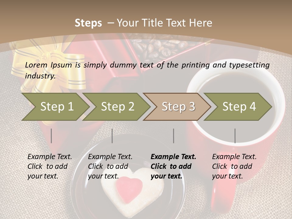 Mug Cafe Source PowerPoint Template
