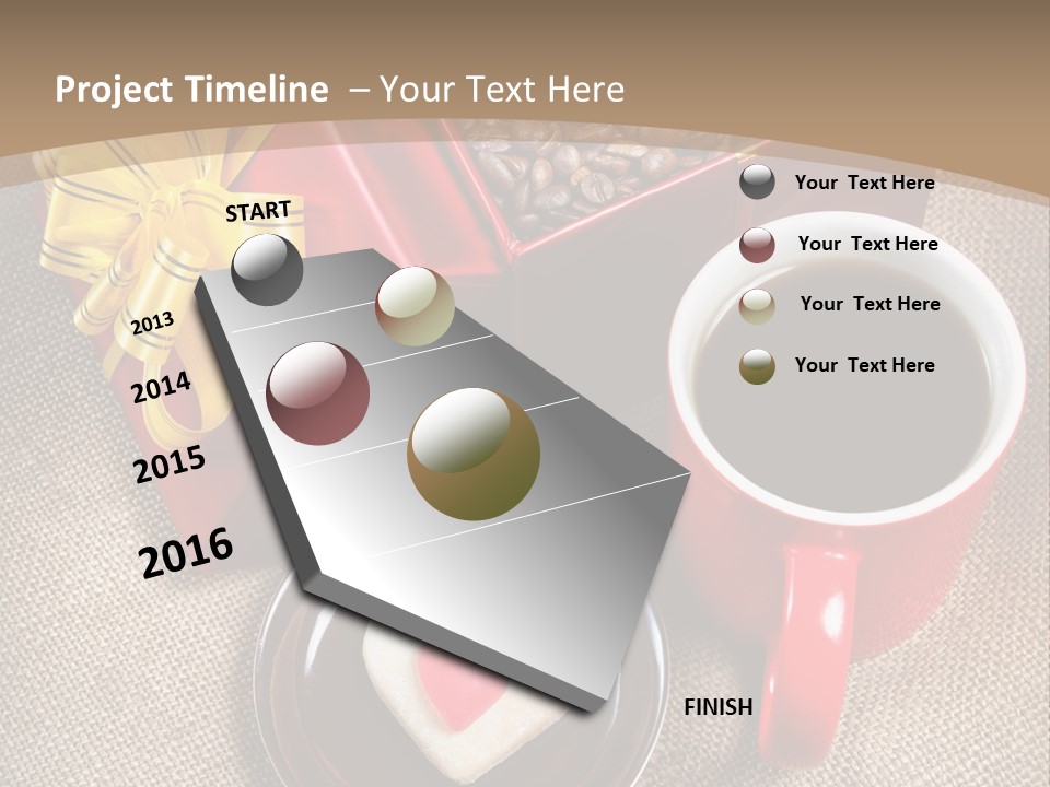 Mug Cafe Source PowerPoint Template