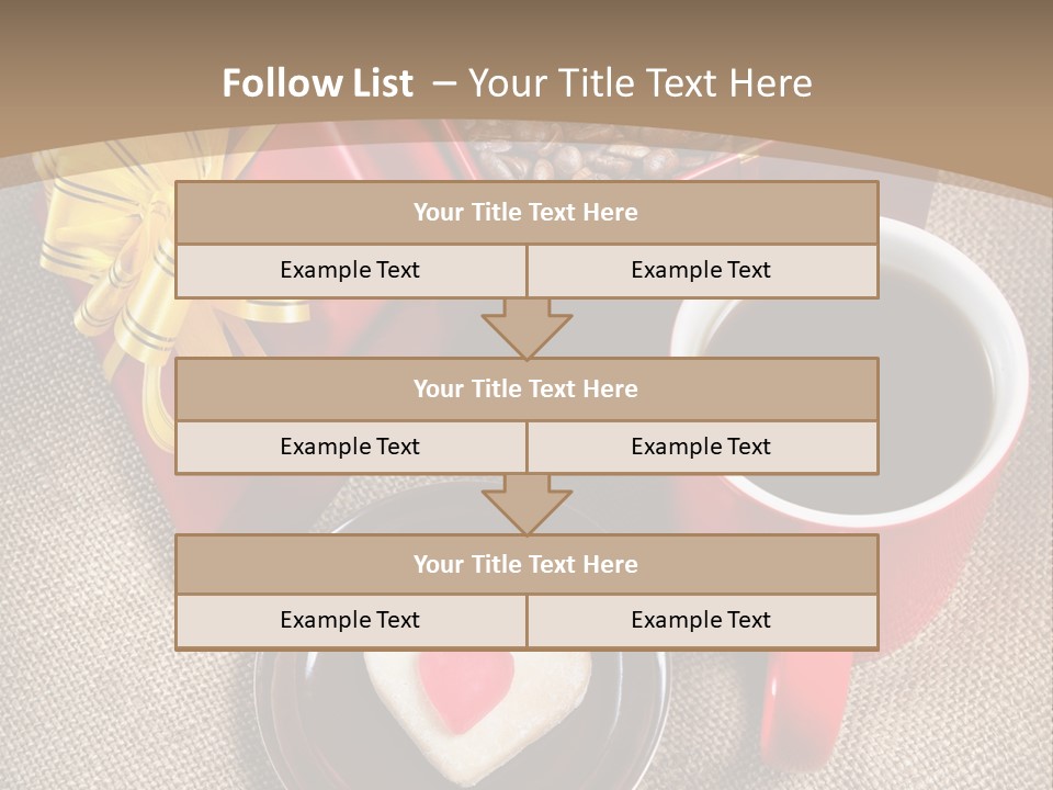 Mug Cafe Source PowerPoint Template