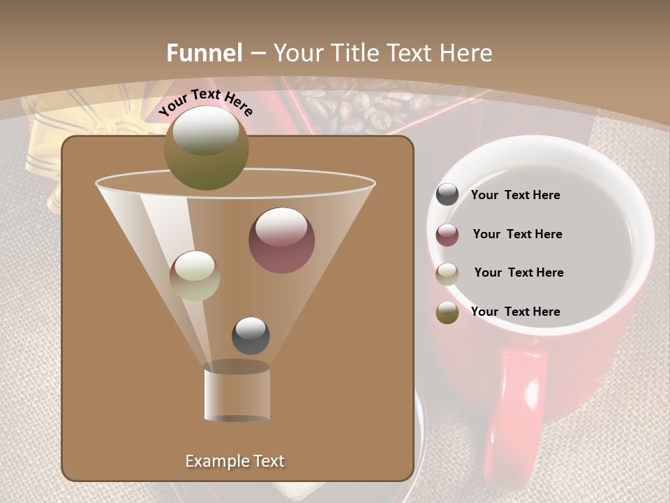 Mug Cafe Source PowerPoint Template