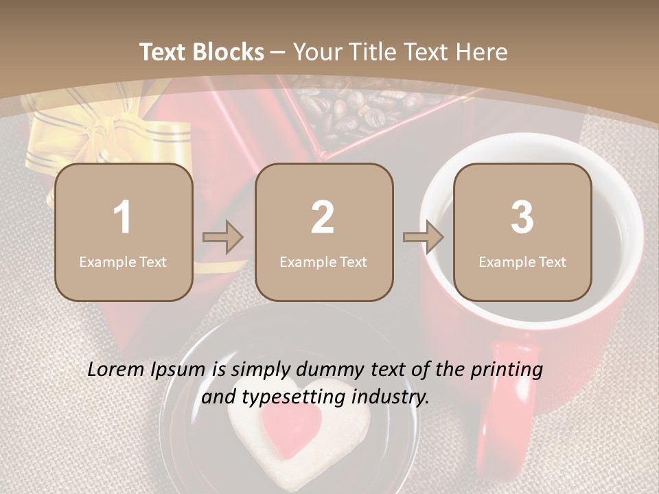 Mug Cafe Source PowerPoint Template