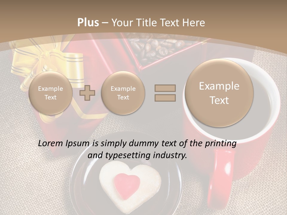 Mug Cafe Source PowerPoint Template