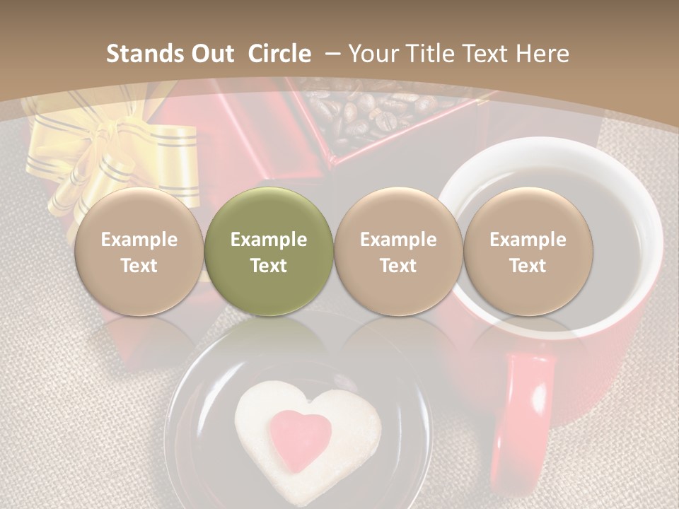 Mug Cafe Source PowerPoint Template