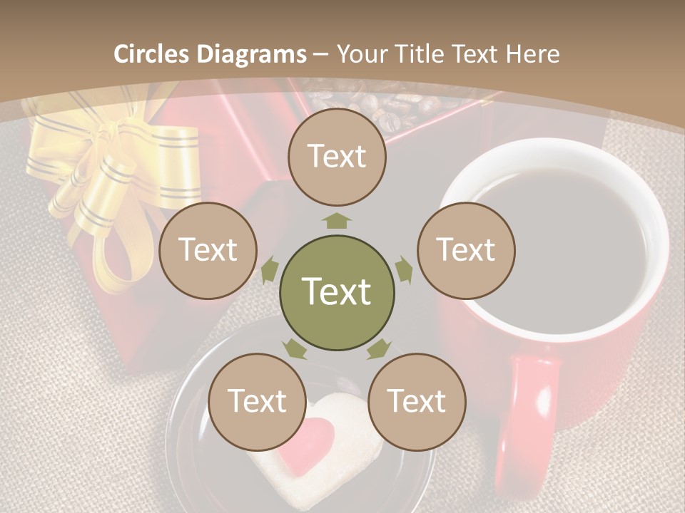 Mug Cafe Source PowerPoint Template