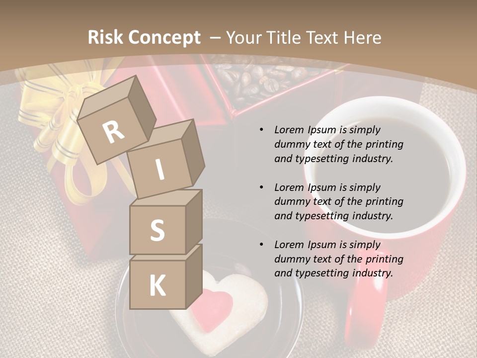 Mug Cafe Source PowerPoint Template