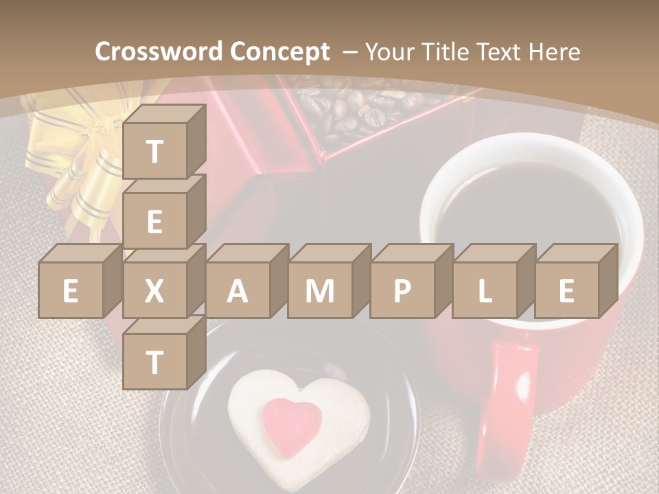 Mug Cafe Source PowerPoint Template