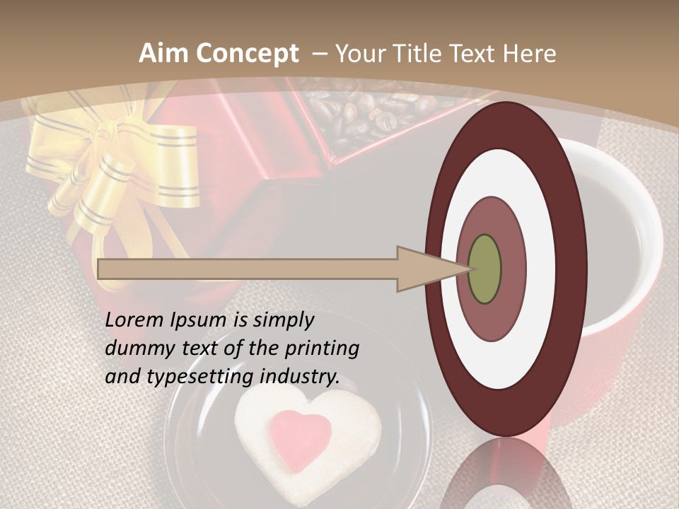 Mug Cafe Source PowerPoint Template