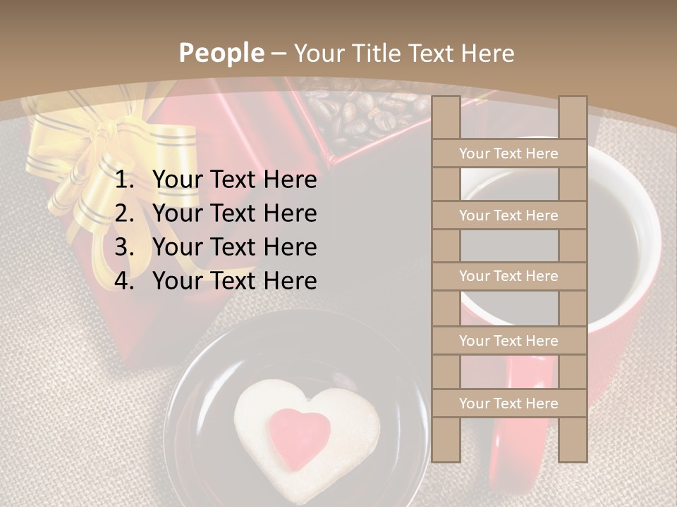 Mug Cafe Source PowerPoint Template