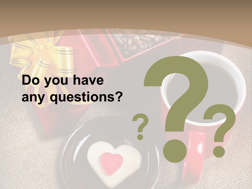 Mug Cafe Source PowerPoint Template