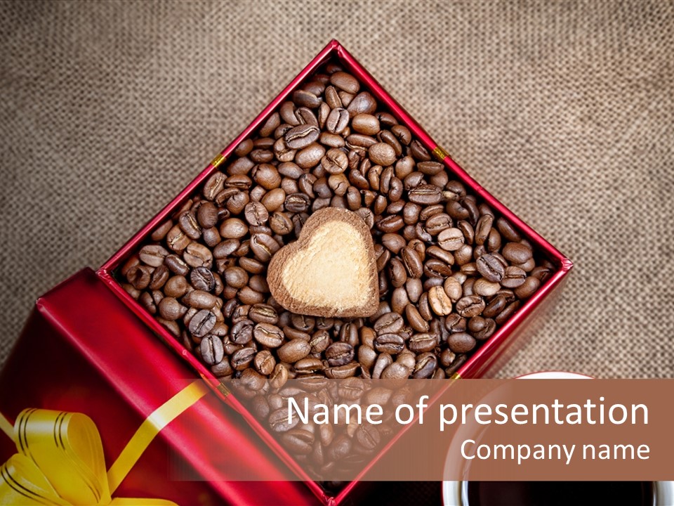 Concept Cafe Coffee PowerPoint Template