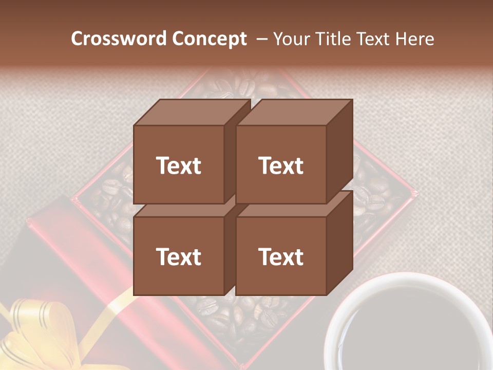 Concept Cafe Coffee PowerPoint Template