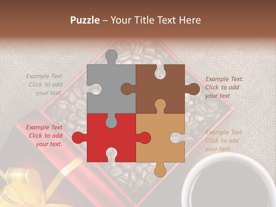 Concept Cafe Coffee PowerPoint Template