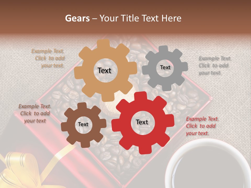 Concept Cafe Coffee PowerPoint Template