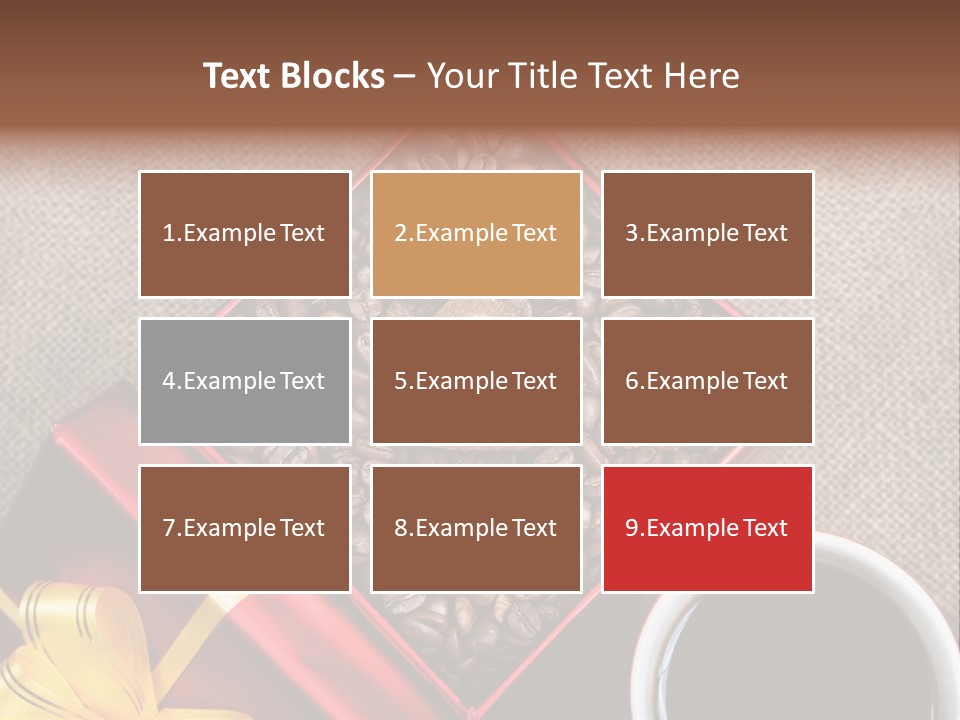 Concept Cafe Coffee PowerPoint Template