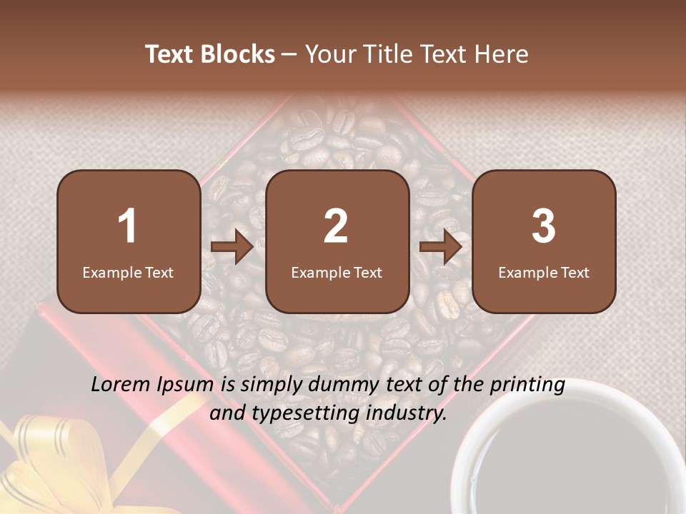 Concept Cafe Coffee PowerPoint Template
