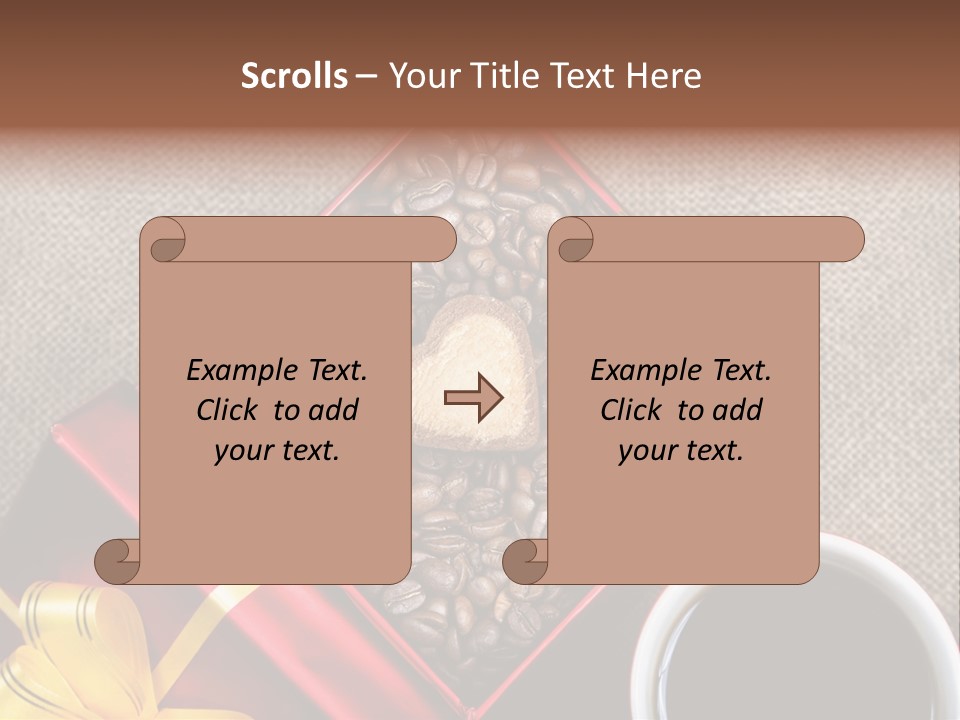 Concept Cafe Coffee PowerPoint Template