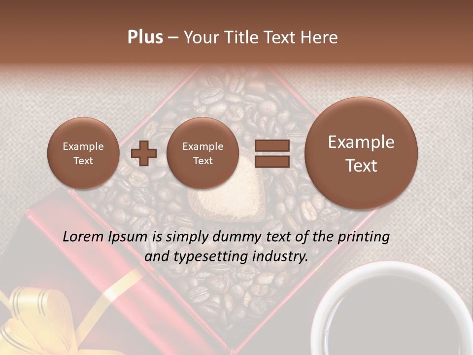 Concept Cafe Coffee PowerPoint Template