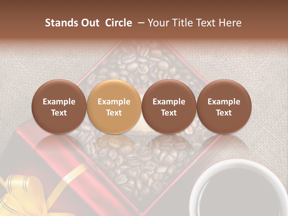 Concept Cafe Coffee PowerPoint Template