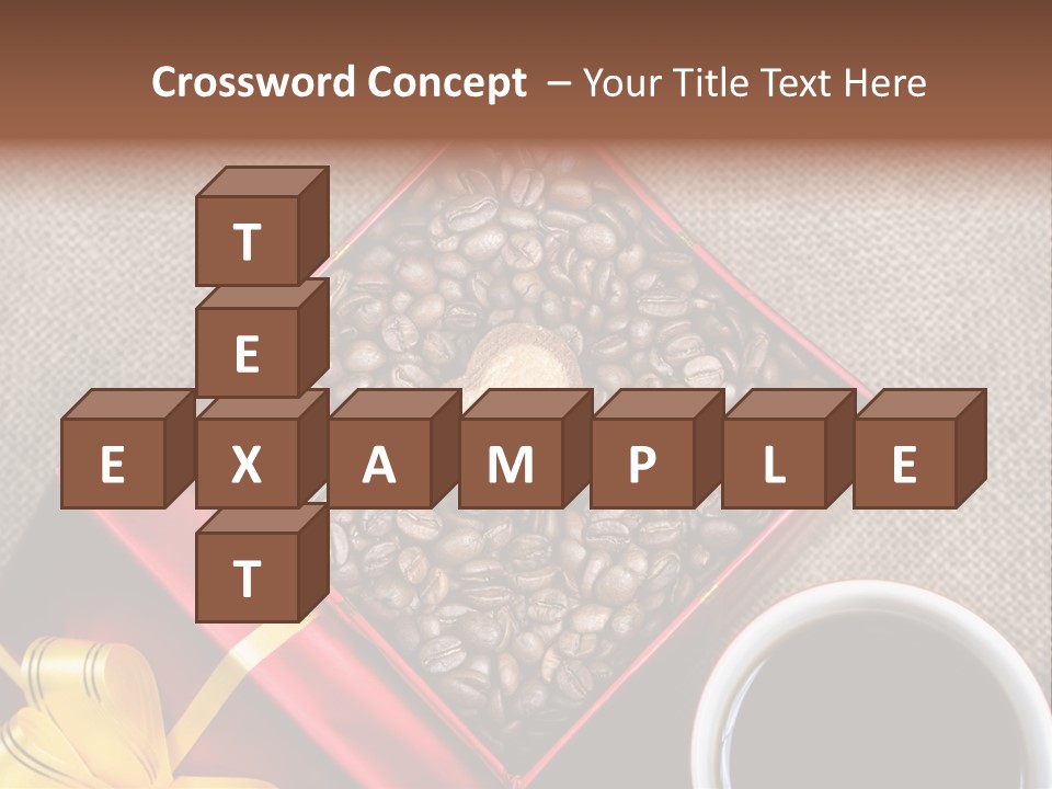 Concept Cafe Coffee PowerPoint Template