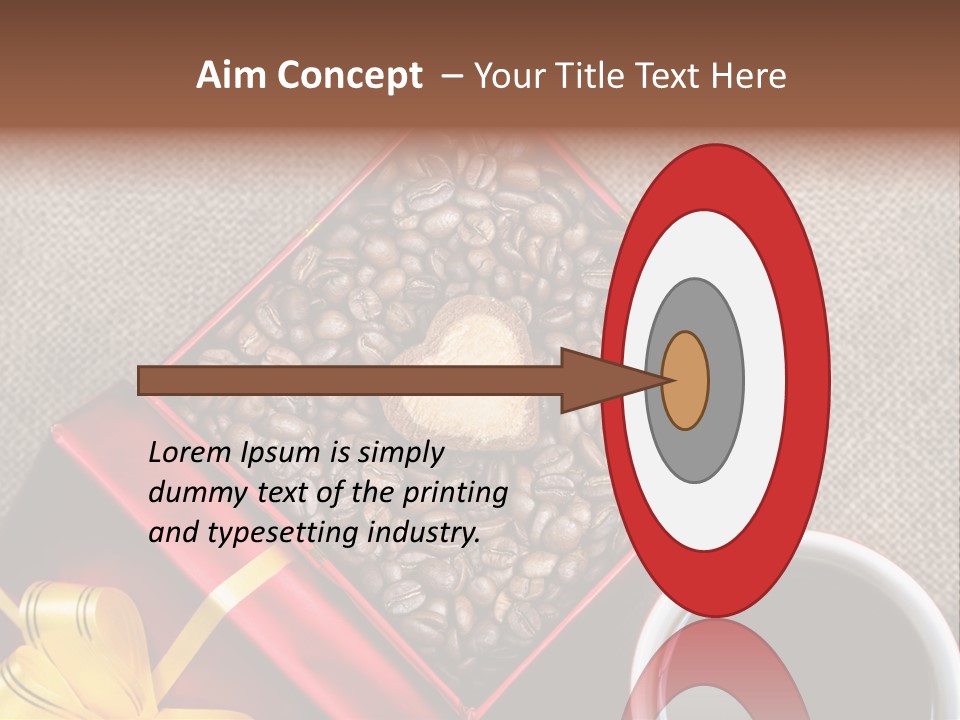 Concept Cafe Coffee PowerPoint Template