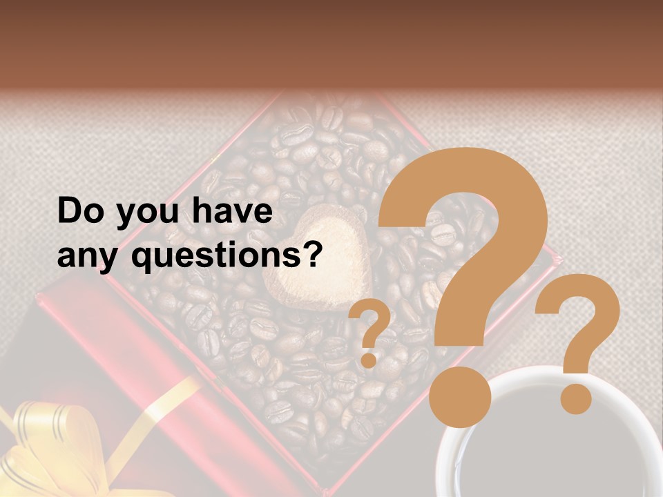 Concept Cafe Coffee PowerPoint Template