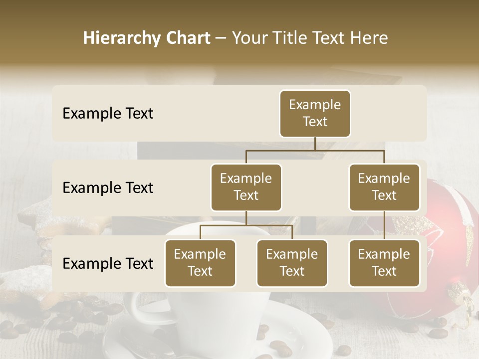 Sweet Wooden Plate PowerPoint Template