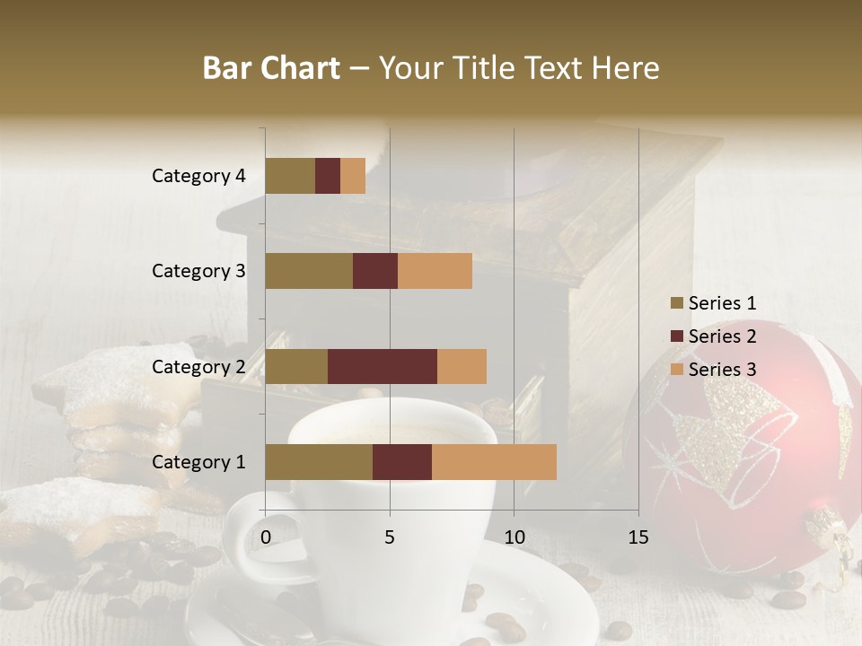 Sweet Wooden Plate PowerPoint Template