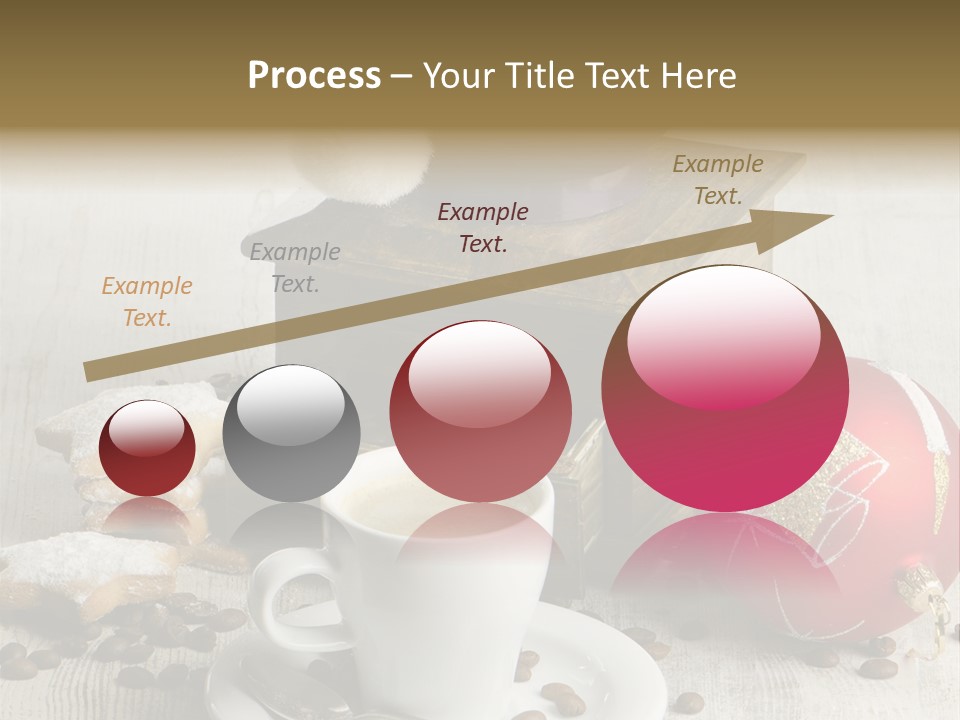 Sweet Wooden Plate PowerPoint Template