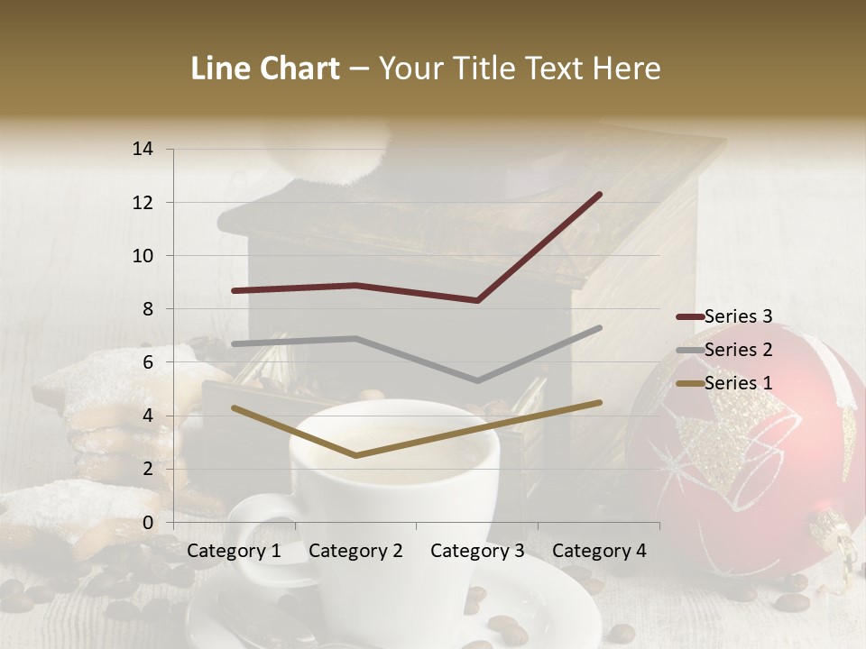 Sweet Wooden Plate PowerPoint Template