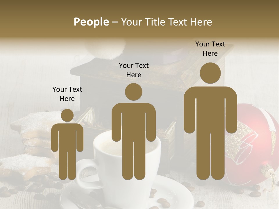 Sweet Wooden Plate PowerPoint Template