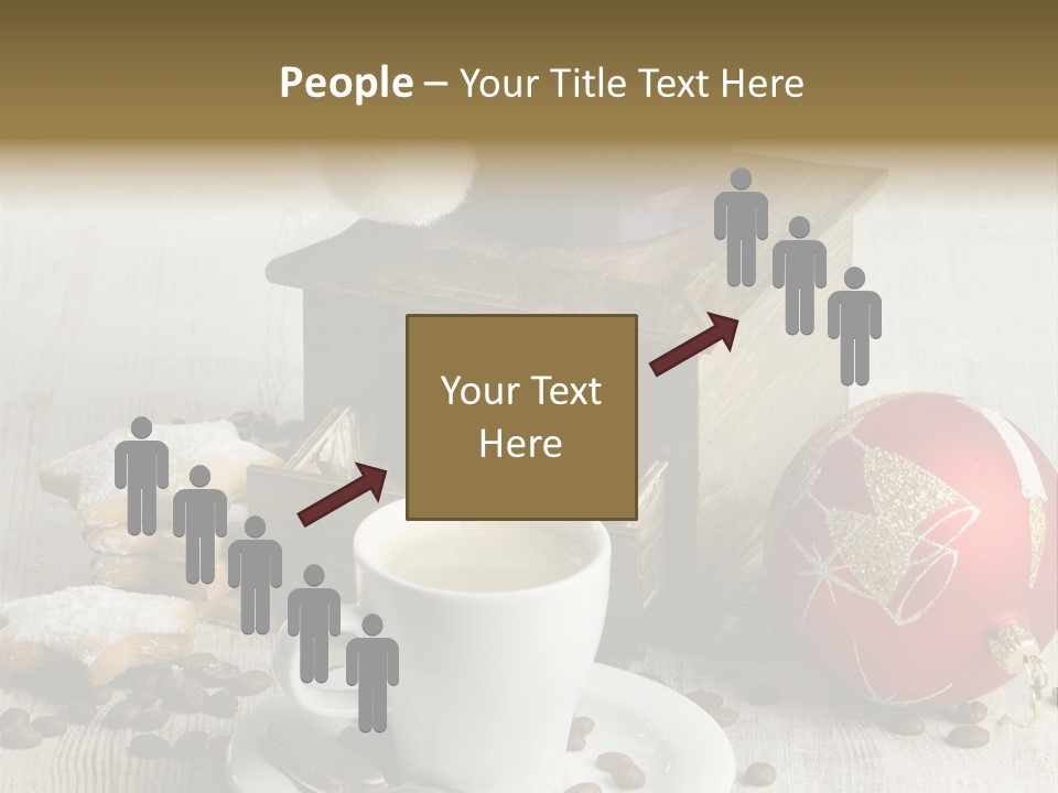 Sweet Wooden Plate PowerPoint Template