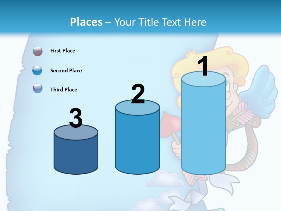 Mythology Wing Happy PowerPoint Template