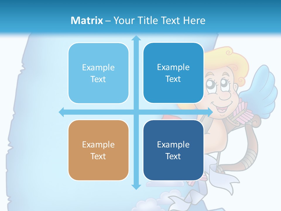 Mythology Wing Happy PowerPoint Template