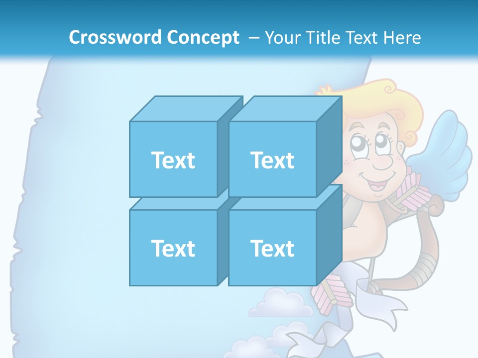 Mythology Wing Happy PowerPoint Template