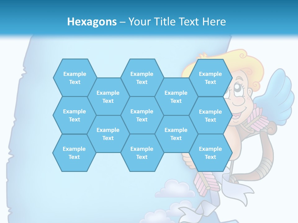 Mythology Wing Happy PowerPoint Template