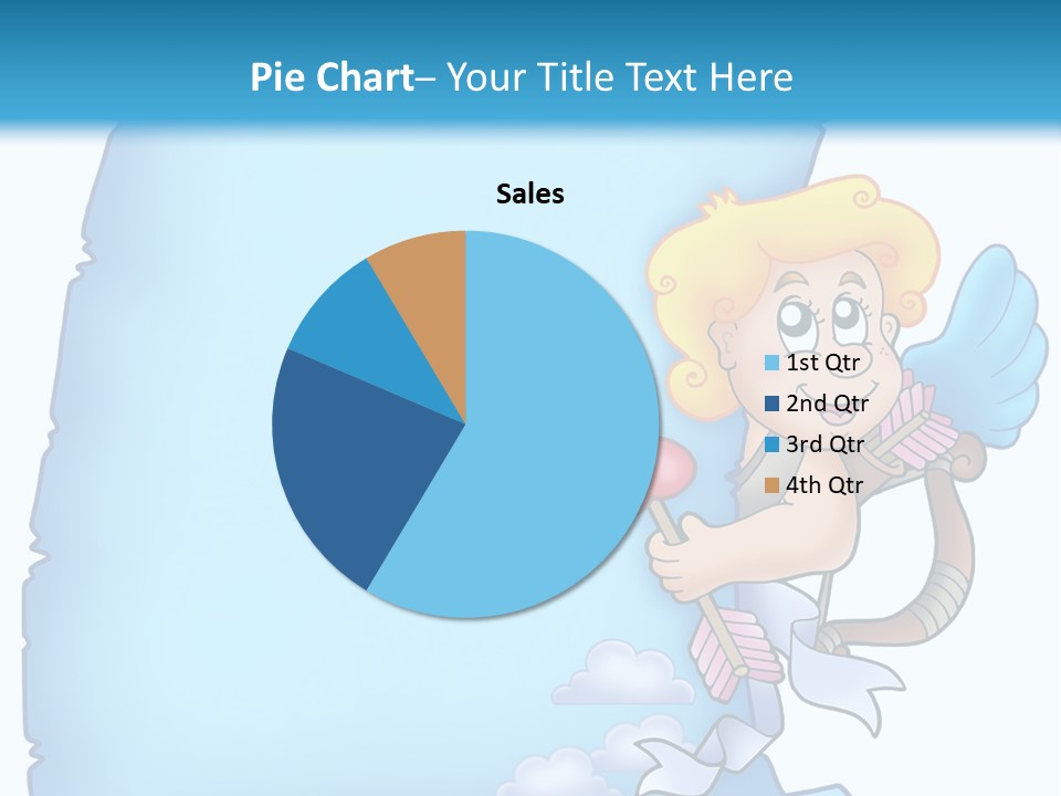 Mythology Wing Happy PowerPoint Template