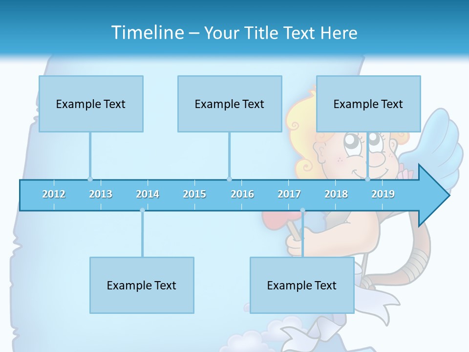 Mythology Wing Happy PowerPoint Template