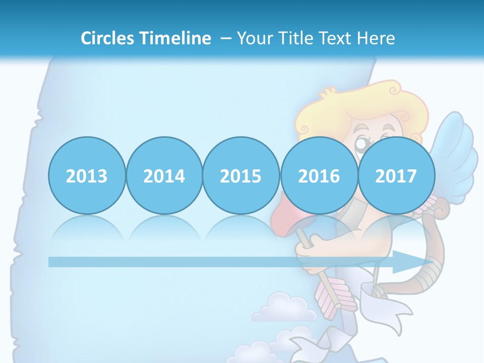 Mythology Wing Happy PowerPoint Template