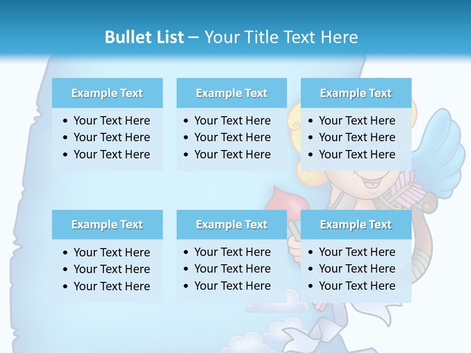 Mythology Wing Happy PowerPoint Template