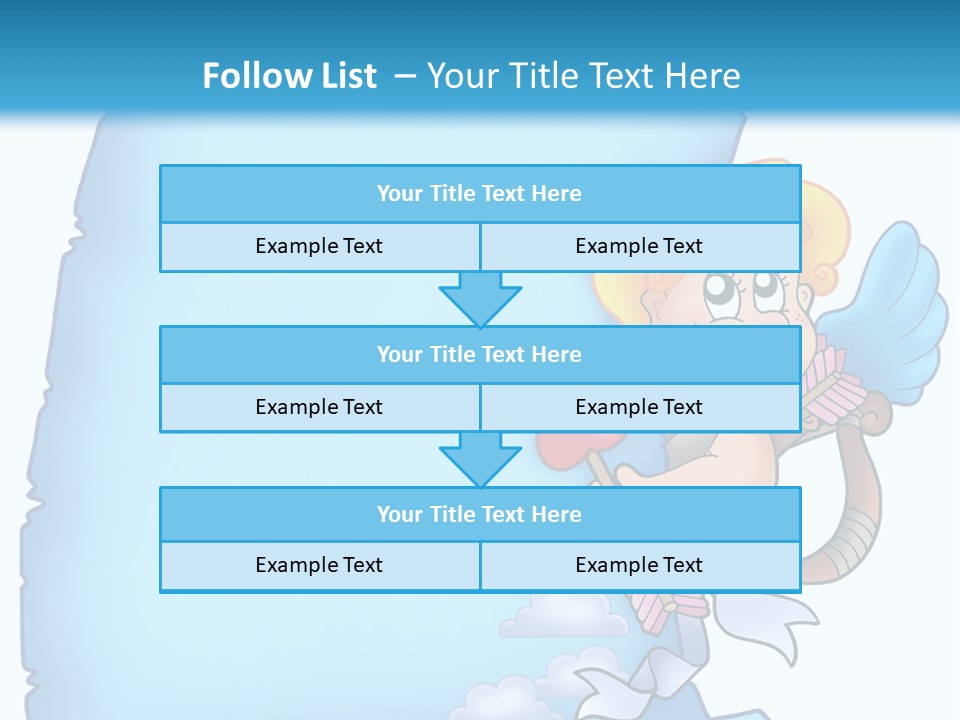 Mythology Wing Happy PowerPoint Template