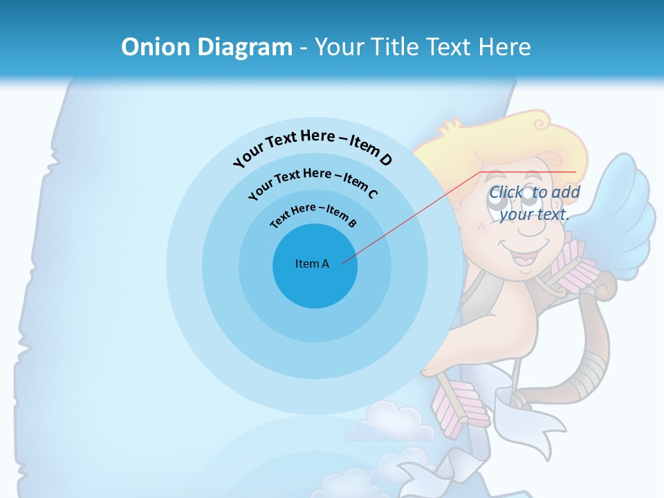 Mythology Wing Happy PowerPoint Template